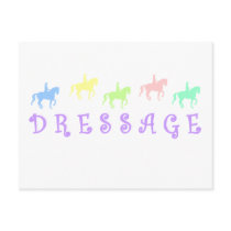 Pretty Colorful Dressage postcards by dogsandhorses Pretty Colorful Dressage postcards
