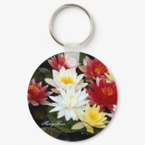 Pretty Colorful Lilies keychains