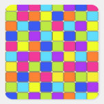 Pretty Colorful Mosaic Tile Pattern Gifts for Her Sticker