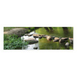 Pretty Creek Bookmark Business Card Template