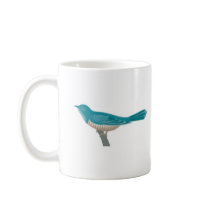 pretty cuckoo bird mug