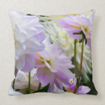 Pretty Dahlia Garden Pillow