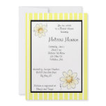 Pretty Daisy Bridal Shower Invitation