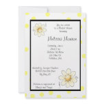 Pretty Daisy Bridal Shower Invitation