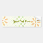 Pretty Daisy Flowers Bumper Sticker