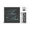 Pretty Damask Save The Date Small Postage postage by twoheartsshoppe Pretty Damask Save The Date Small Postage postage