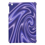 pretty dark blue abstract case for the iPad mini