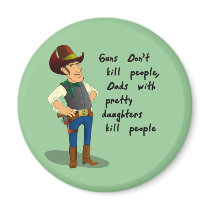 Pretty Daughters Magnet by ChiaPetRescue Pretty Daughters Magnet