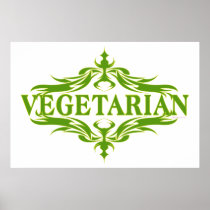 Pretty Design for Vegetarian Posters