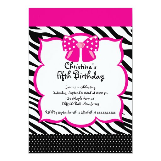 pretty party invitations