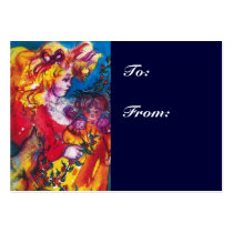 PRETTY DOLL GIFT TAG business cards by bulgan_lumini PRETTY DOLL GIFT TAG business cards