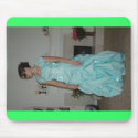 pretty dress mousepads