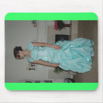 pretty dress mousepads