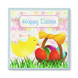 Pretty Easter Chick magnets