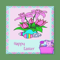 Pretty Easter Magnet by elenaind Pretty Easter Magnet