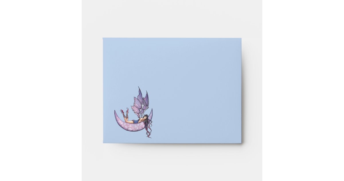pretty fairy a2 envelopes invitation size envelope zazzle a 2 envelope size
