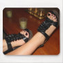 pretty feet mouse pad