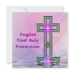Pretty First Holy Communion Invitations