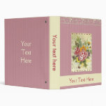 pretty floral binder binders
