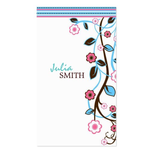 Pretty Floral Business Cards