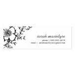 Pretty Floral /  Small Calling Cards Business Cards