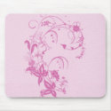 Pretty Flower Design Mousepad