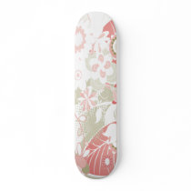pretty flower funk color version 3 skateboard