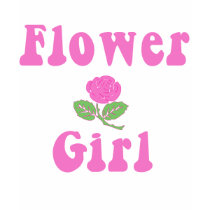 Pretty Flower Girl Products t-shirts