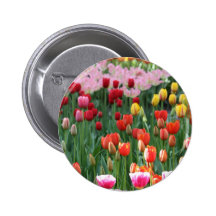 Pretty Flowers Button
