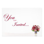 Pretty flowers Invitation