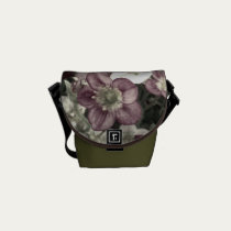 Pretty Flowers messenger bags