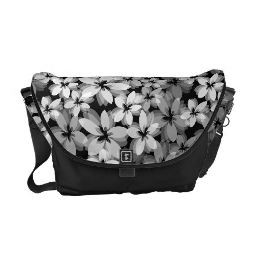 Pretty Flowers Messenger Bags