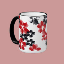 Pretty Flowers mugs