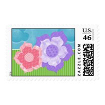Pretty Flowers Postage postage