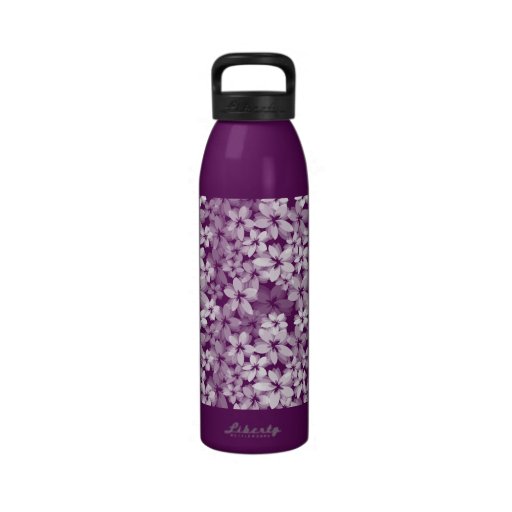 Pretty Flowers Water Bottles