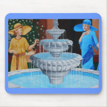 Pretty Fountain mousepads by Priscilla48 Pretty Fountain mousepads