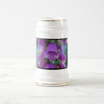 Pretty Foxglove Beer Stein Coffee Mugs