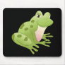 pretty frog mouse pad