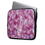 pretty funky daisy flowers & leaves nature pattern laptop sleeves