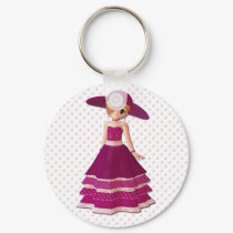 Pretty Girl keychains