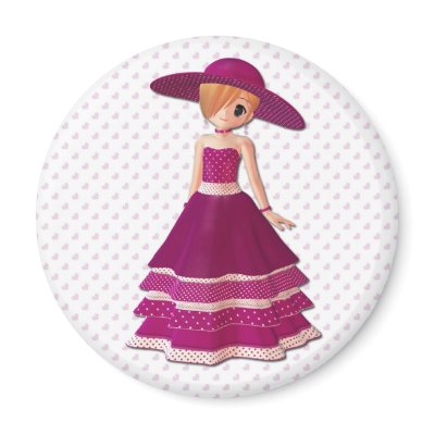 Pretty Girl Magnet by karanta