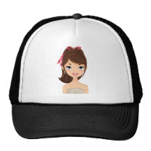 Pretty Girl Mesh Hats