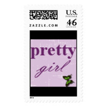 Pretty girl postage by Alwaysnblack Pretty girl postage