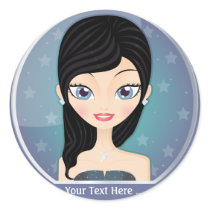 Pretty Girl stickers by Melisende Pretty Girl stickers
