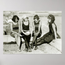 Pretty Girls, 1920s Print
