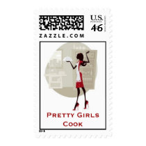 Pretty Girls Cook Stamps by prettygirlscook Pretty Girls Cook Stamps
