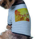 Pretty Handpainted Flowers pet clothing by Halima_Ahkdar Pretty Handpainted Flowers pet clothing