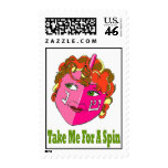 Pretty Hanukkah Dreidel  Postage