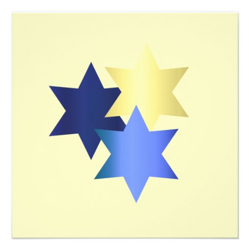 Pretty Hanukkah Party Invitation