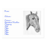 Pretty horse art Business Card